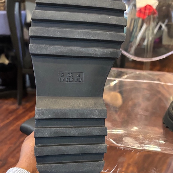 Primark Tall Combat Boots with Platform Sole - Picture 6 of 8